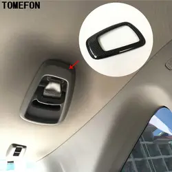 Tomefon для Honda CRV CR-V 2017 2018 ABS углерода Волокно или Хром Матовый заднего сиденья кровля Рамки отделка 1 шт./компл