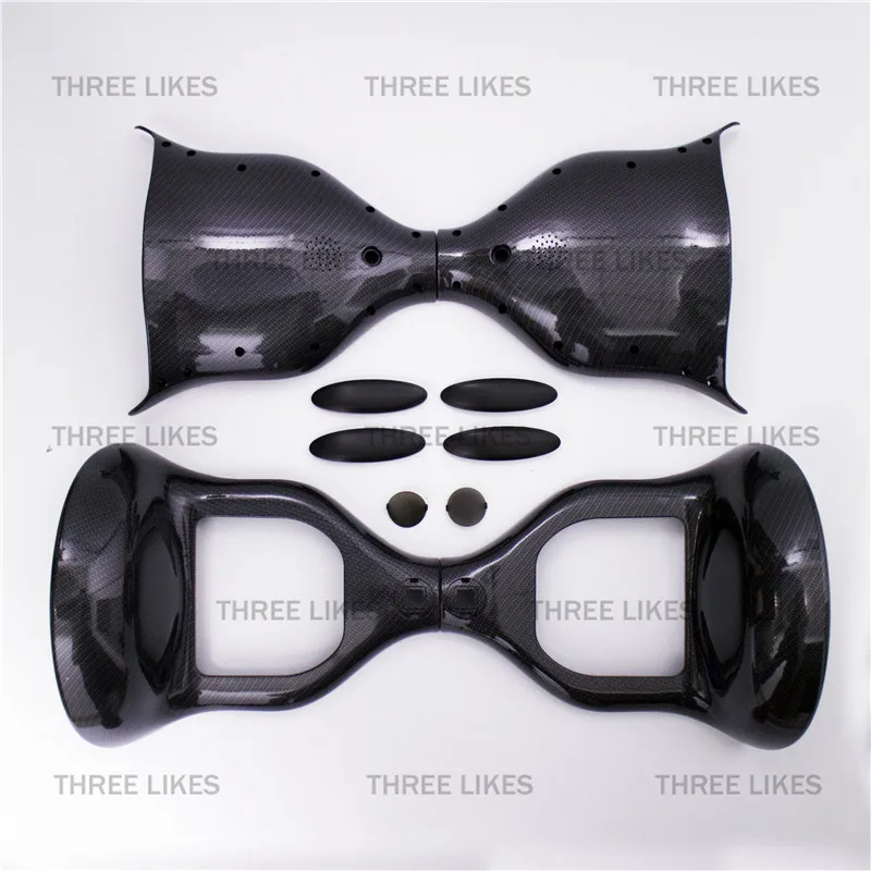 

DIY 10 Inches Electric Scooter Hoverboard Case Outer Shell Replacement for Smart Self Balancing 2 Wheels Standing Scooter, Black