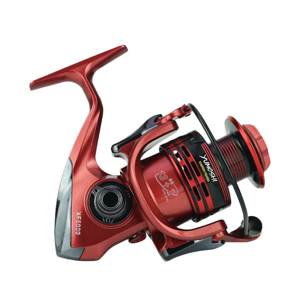 Полная металлическая катушка для спиннинга 14 axis Рыболовные катушки рыболовные