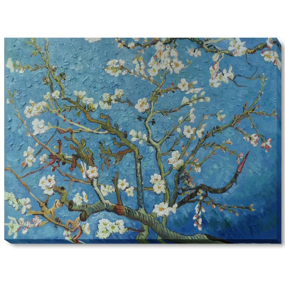 Cheap Van Gogh Oil Painting For Living Room Branches Of An Almond Tree