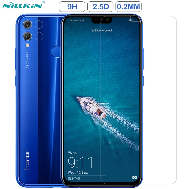 0.2MM Tempered Glass for Huawei Honor 8X Screen Protector Nillkin Amazing H+ PRO 9H 2.5D Film | Мобильные телефоны и