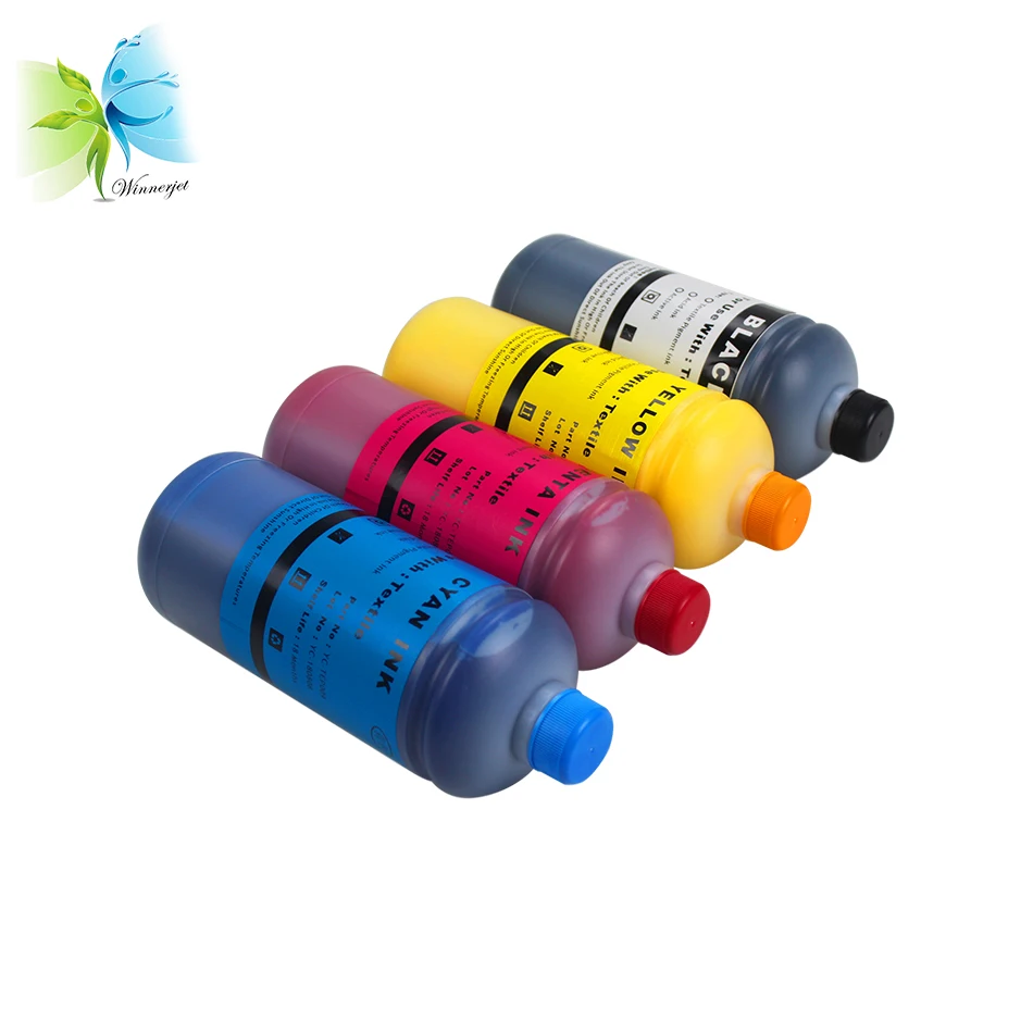 Winnerjet DTG чернила для текстиля EPSON dx5 dx7 печатающая головка печати одежды|ink for