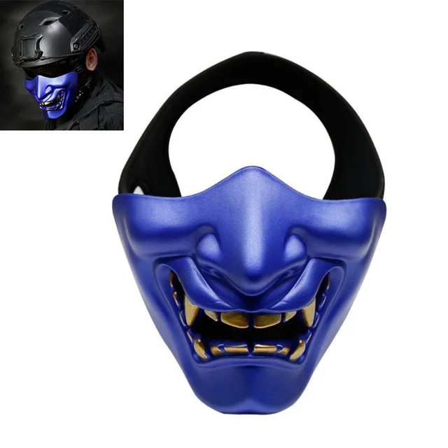 Buy Halloween Horrible Scary Half Mask Lower Face