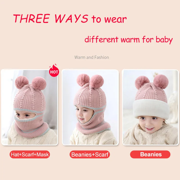 pom pom hat for girls 