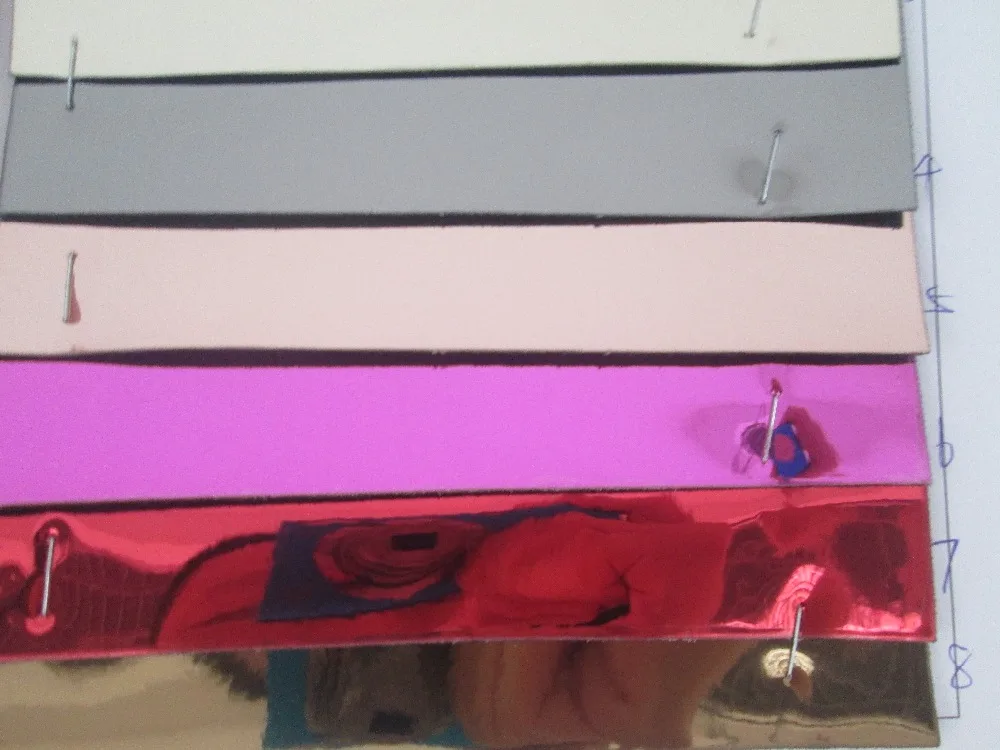 Коллоидная зеркальная цветная звездное небо Синтетическая кожаная ткань 0,8 мм ПВХ искусственная кожаная текстильная ткань 8 цветов для декоративных сумок