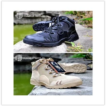 Горячая зима/осень мужские качественные брендовые военные сапоги спецназ Тактический пустынный Battleboat Уличная обувь зимние сапоги