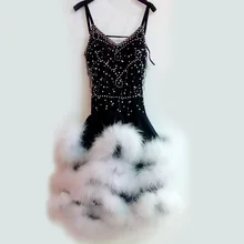 Стиль, костюм для латинских танцев, сексуальный с кистями из бусин, платье для латинских танцев для женщин, конкурс латиноамериканских танцев, платья S-4XL