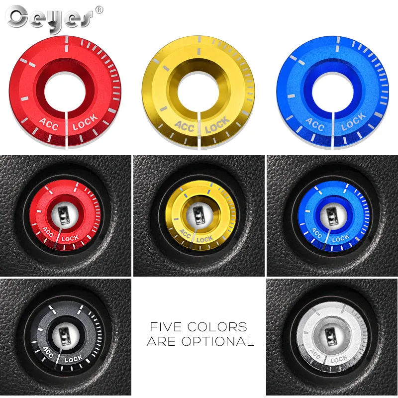 Car Start Engine Button Key Ring for VOLKSWAGEN AUDI SKODA SEAT (16)