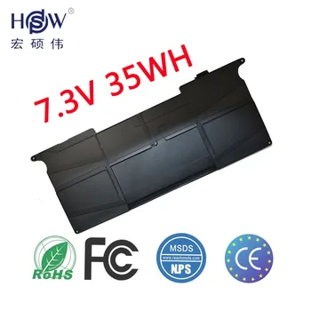 

HSW Laptop Battery for APPLE A1370 (2010 version) A1375 MacBook 11" Air MC505LL/A MC506LL/A MC507LL/A MC969LL/A laptop battery