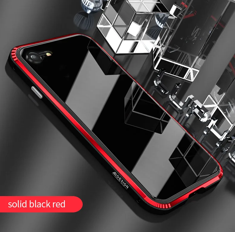 LUPHIE Colorful Laser Aurora Case For iPhone X 8 7 Plus Luxury Glass Case (8)