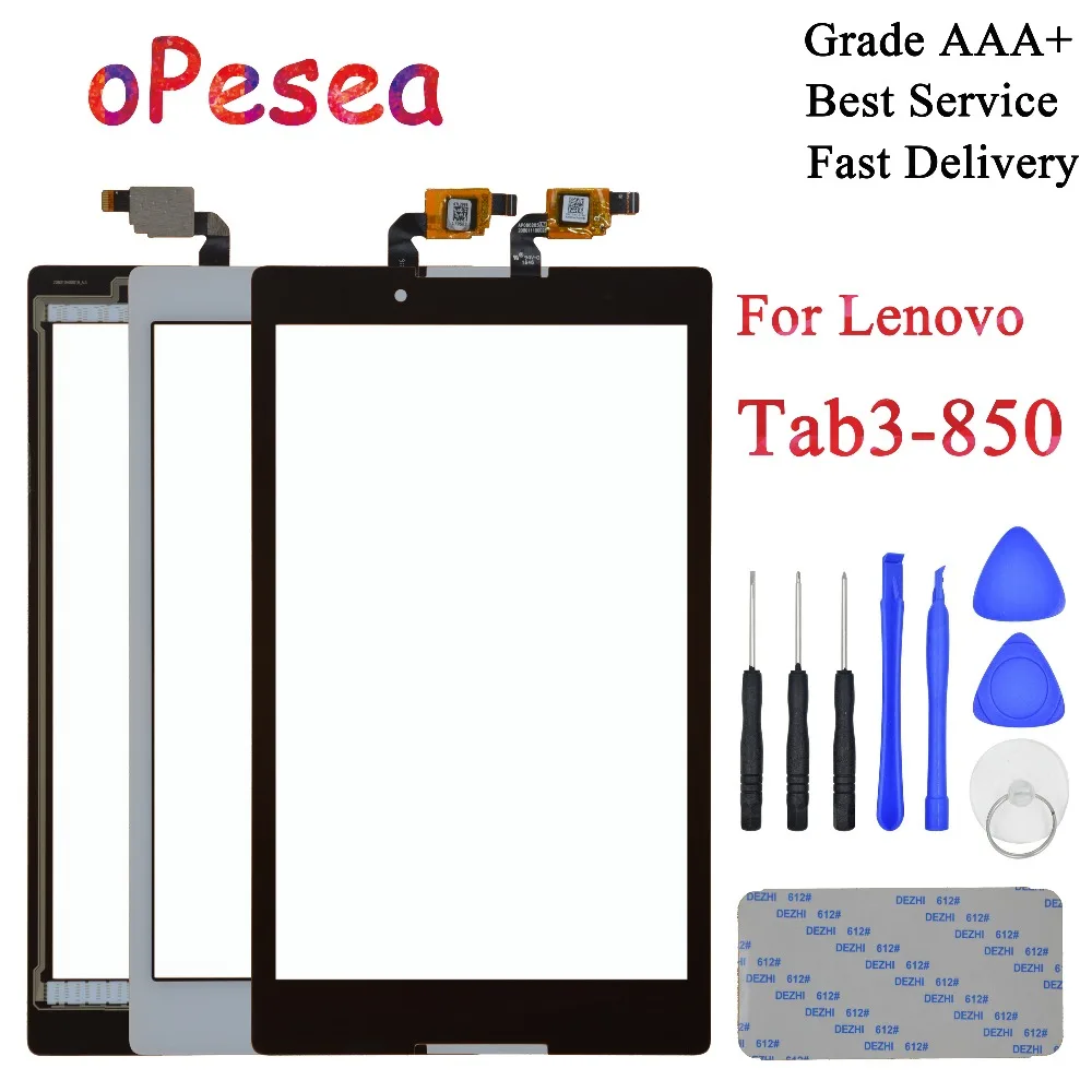 OPesea для Lenovo Tab 3 TAB3 8 0 850 850F 850M TB3-850M TB-850M Новый сенсорный экран дигитайзер передняя
