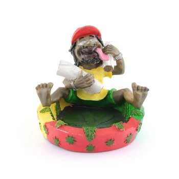 

Creative Cartoon Resin Smoking Ashtray Table Decorative Ornament Tray Colorful Cigarettes Ash Holder for Outdoor/Indoor/Home
