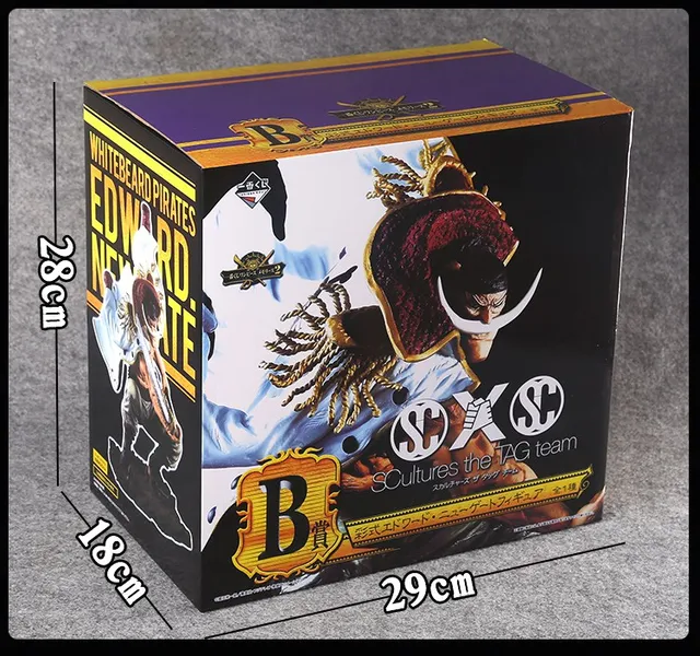 One Piece Whitebeard Edward Newgate 20Th Anniversary Pvc Figure In Box One Piece Whitebeard Edward Newgate 20Th Anniversary Pvc Figure In Box