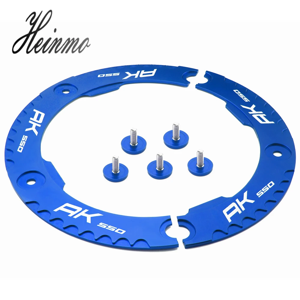For Kymco AK550 Motorcycle Transmission Belt Pulley Cover (4)