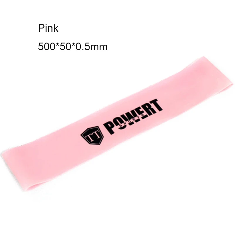 Горячая Распродажа, оборудование для фитнеса, стойкая растягивающаяся лента для кроссфита, йоги, резиновая петля, эластичная лента для спортивных тренировок, латексная Пилатес, США - Цвет: Pink