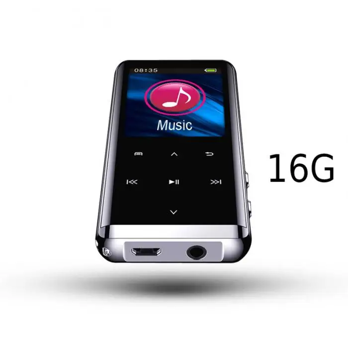 Более быстрый Стиль MP4 плеер Bluetooth мини MP5 без потерь HIFI 5D сенсорный экран Walkman музыкальный плеер JR предложения