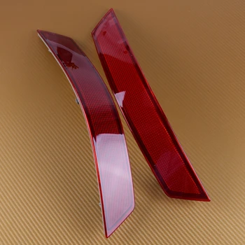 

DWCX 1648200374 1648200375 Car Rear Bumper Reflector Lens Light Lamp Cover Fit for Mercedes-Benz ML-Class W164 ML350 ML500 ML550