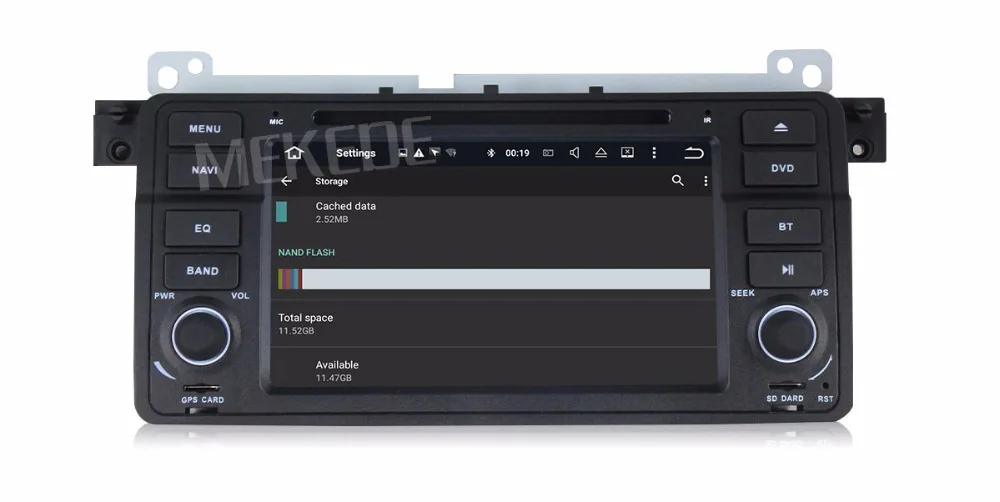 Perfect NaviFly 4G LTE Android8.1 Quad Core Car Radio DVD GPS Navigation Stereo for BMW E46 3 Series M3 1998-2006 RAM 2GB HD 1024*600 43