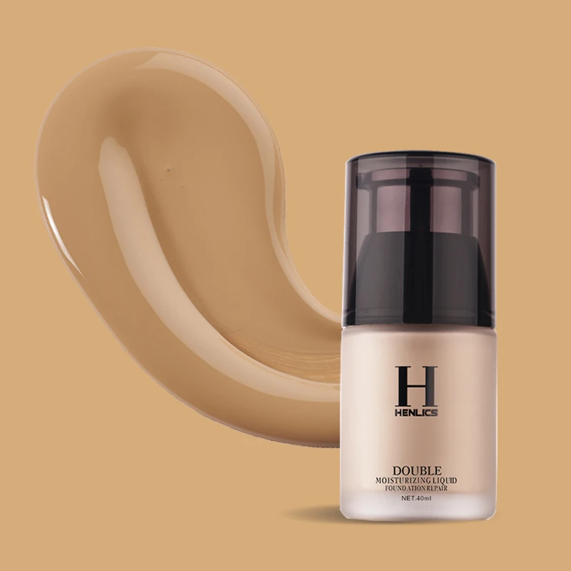HENLICS Dual-effect Moisturizing Repair Liquid Foundation Face Makeup Base Face Liquid Foundation BB Cream Concealer Foundation (5)