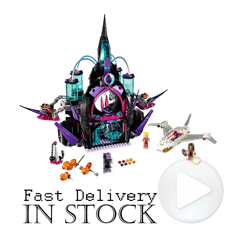 

LEPIN 29010 Elves Eclipso Dark Palace Princess Castle Building Blocks Bricks Toys For Girls Compatible with legoINGly 41239