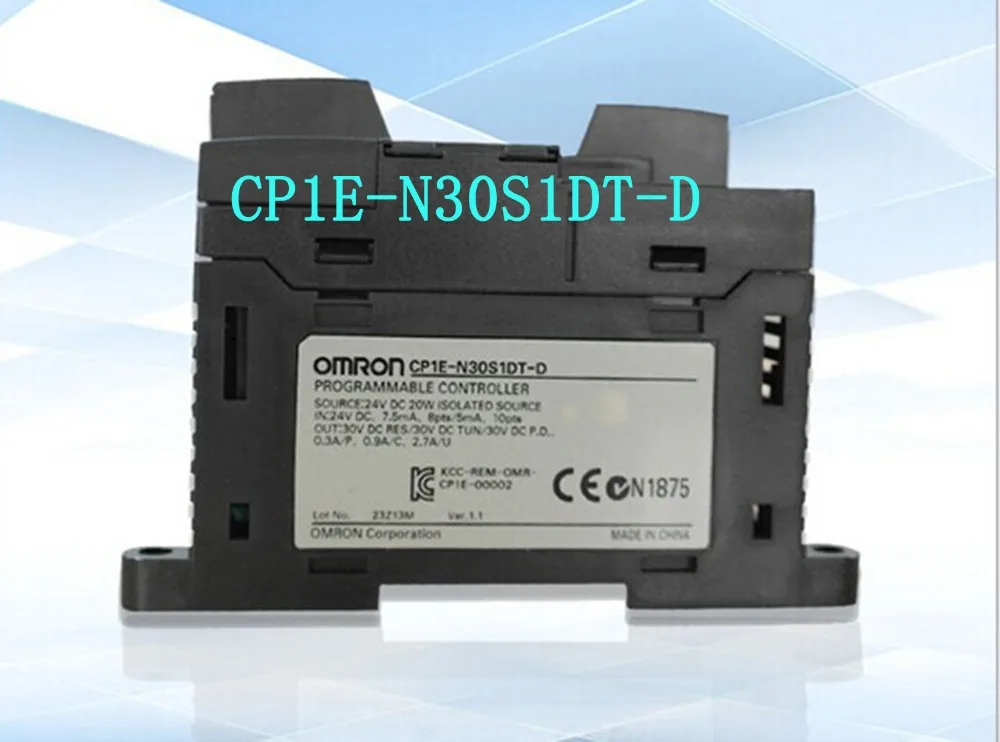 

NEW&ORIGINAL PROGRAMABLE CONTROLLER CP1E-N30S1DT-D cp1e-n30s1dt-d