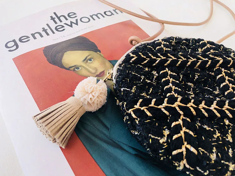 Круглая твидовая мини сумка LilyHood на плечо милая миниатюрная дамская сумочка из