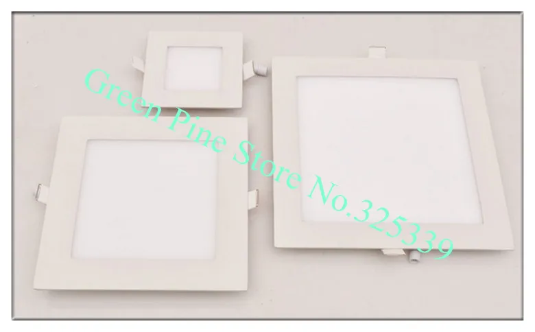 Conduziu a Luz de Teto Lâmpada de Iluminação Luz do Painel Frete Grátis w 400lm Ac85-265v Quadrado Levou 2835 Smd Downlight Lâmpada Holofotes 6 Pcs 4 7 High Quality Luzes e Iluminação