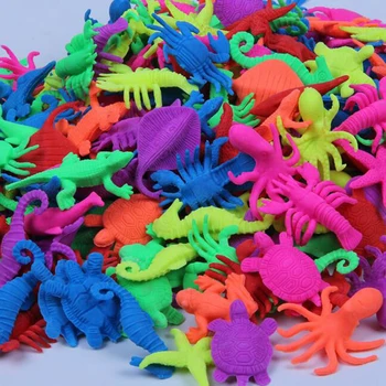 

24PCS Growing In Water Bulk Swell Sea Creature Various Kinds Mixed Expansion Toy Colorful Puzzle Creative Magic Toys NGG07