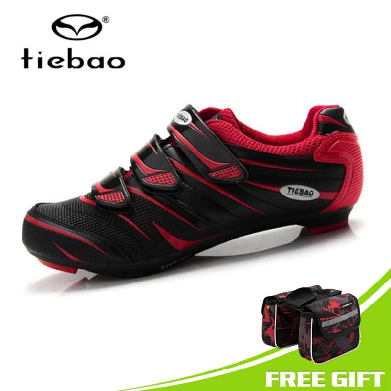 

TIEBAO Road Cycling Shoes Nylon Bike Shoes Self-Locking Pro Bicycle Lock Shoes Men Sneakers women Zapatillas Ciclismo Athletics