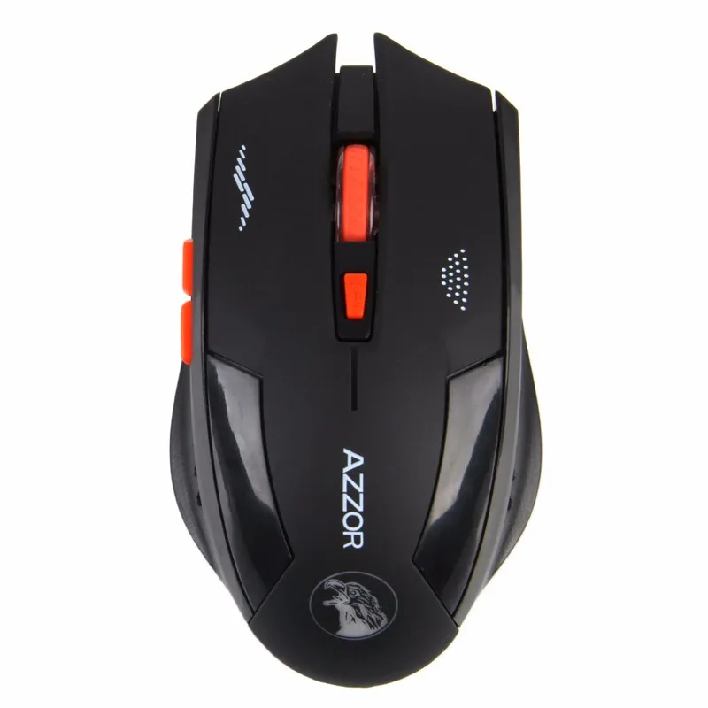 Computer font b Accessories b font 2 4GHz 2400 DPI Rechargeable 6 Buttons Optical Pro Gaming