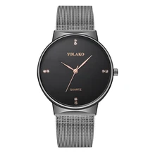 2019 Mens Watches Top Brand Luxury Waterproof Quartz Watch Male Business Stainless Steel Mesh Belt Wristwatch Relogio Masculino