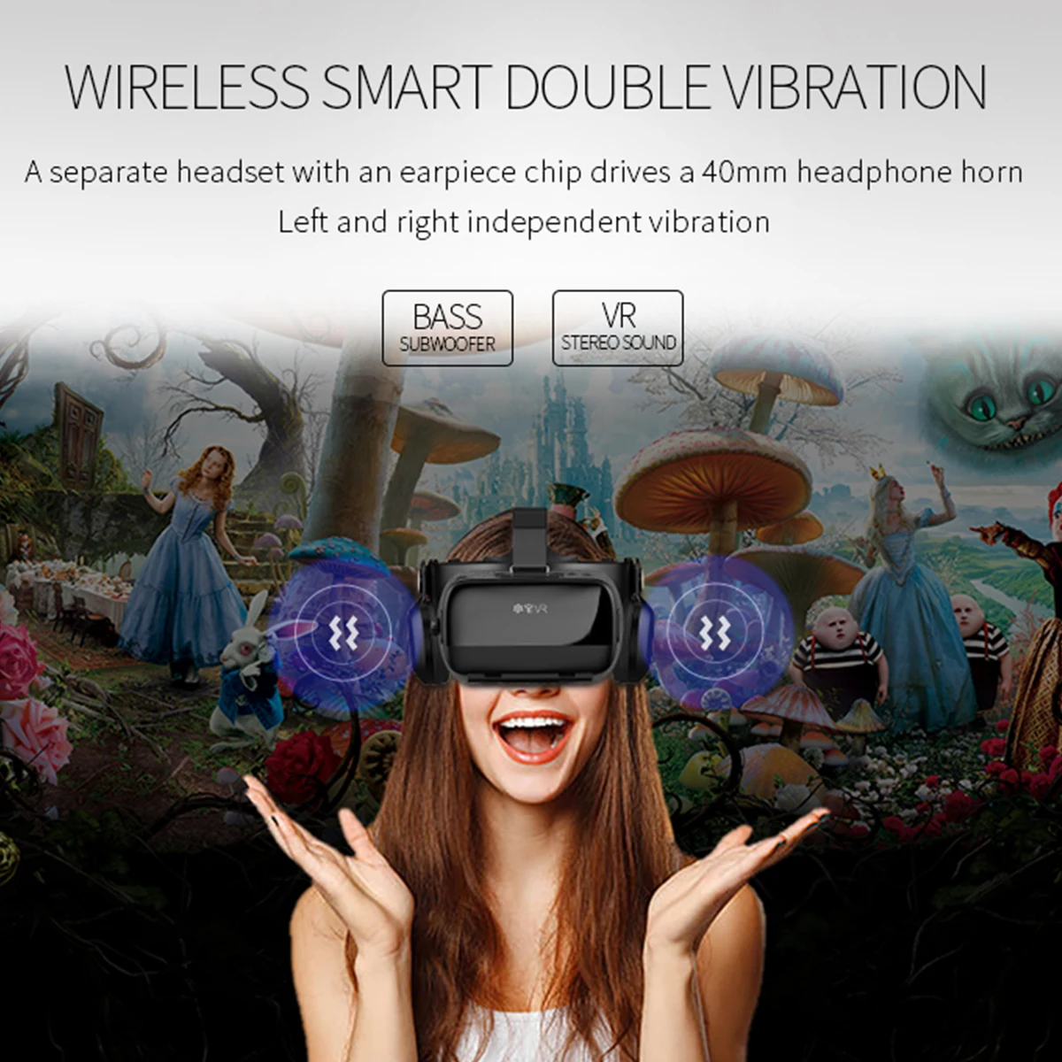 BOBOVR Z5 VR очки беспроводные Bluetooth 120 FOV реальности удаленные 3D Android картонные 4 7 6 2