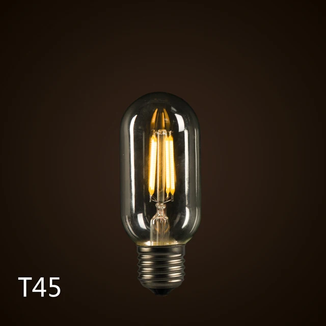 LED Vintage Edison ampoule E26/E27 ampoule à incandescence T45 série