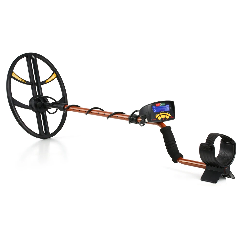 

High Sensitivity Professional Underground Metal Detector Gold Digger Jewelry Hunting LCD Display 11.5"*15" Search Coil+Earphone