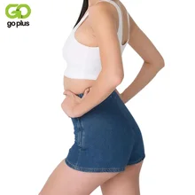 GOPLUS High Waisted Denim Shorts Women Candy Color Short Jeans Feminino Ladies Slim Summer Casual Trousers Jeans Female C1078