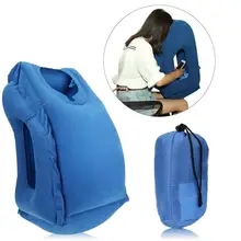 

Creative Travel Pillow Inflatable Pillows Air Soft Cushion Trip Innovative Products Body Back Support Foldable Blow Neck Pillow