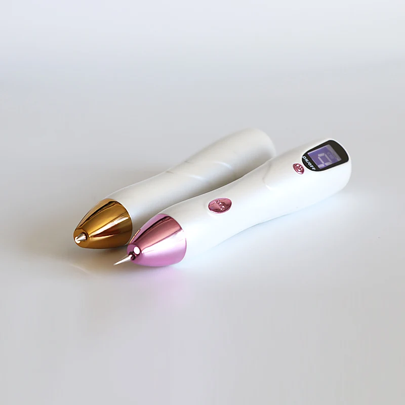 9 Level 2000mA LCD Plasma Pen with LED lighting tattoo Mole Removal For Face Body Freckle Wart Dark Spot remover Laser Point Pen (5)