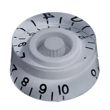 Sews 4 unids sg-335 control de velocidad perillas blanco para el reemplazo de Gibson Les Paul eléctrica Guitarras piezas