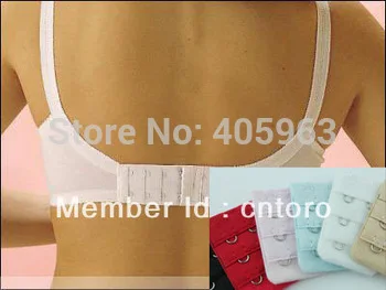Ladies 2 Hooks Bra Strap Extender hook clip old to new bra extender dropship
