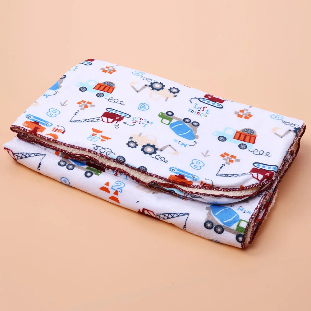 76x102cm Baby Blankets Soft Flannel Air Conditioning Blanket Newborn