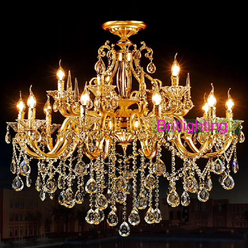 Popular Yellow Crystal ChandelierBuy Cheap Yellow Crystal Chandelier