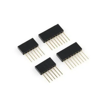 

40pcs=20PCS X 8Pin + 20PCS X 6Pin Stackable Female Shield Header Tall Stacking Needle Female Kit For arduino