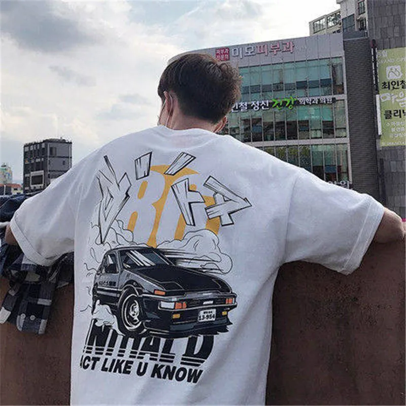 Модная мужская футболка хип хоп в стиле Харадзюку забавные повседневные