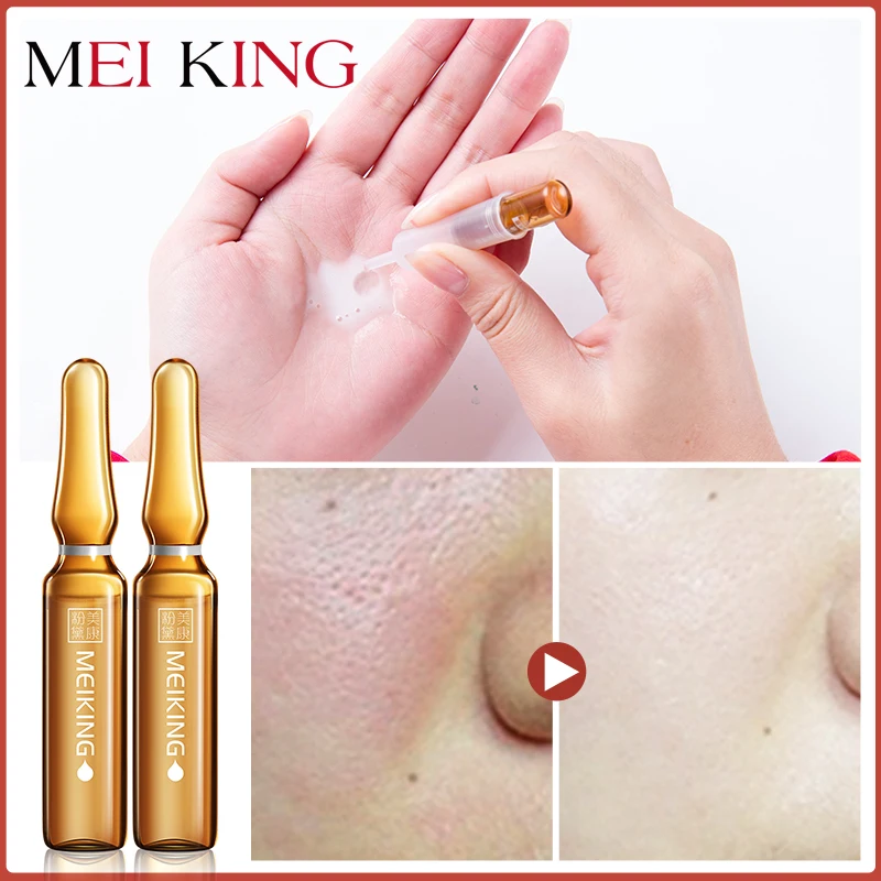 MEIKING Face Serum Moisturizing Essence Whitening Facial Cream Skin Care Acne Treatment Anti-wrinkle shrink pore Beauty10PCS new MEIKING Face Serum Moisturizing Essence Whitening Facial Cream Skin Care Acne Treatment Anti-wrinkle shrink pore Beauty10PCS new