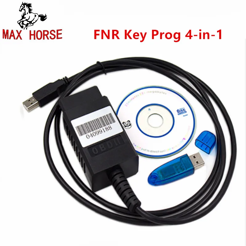 

FNR Key Prog 4-in-1 Key Prog For Renault/For Nissan/for Ford Car Key Programmer With USB Dongle Fnr 4-in-1 No Pin Coder