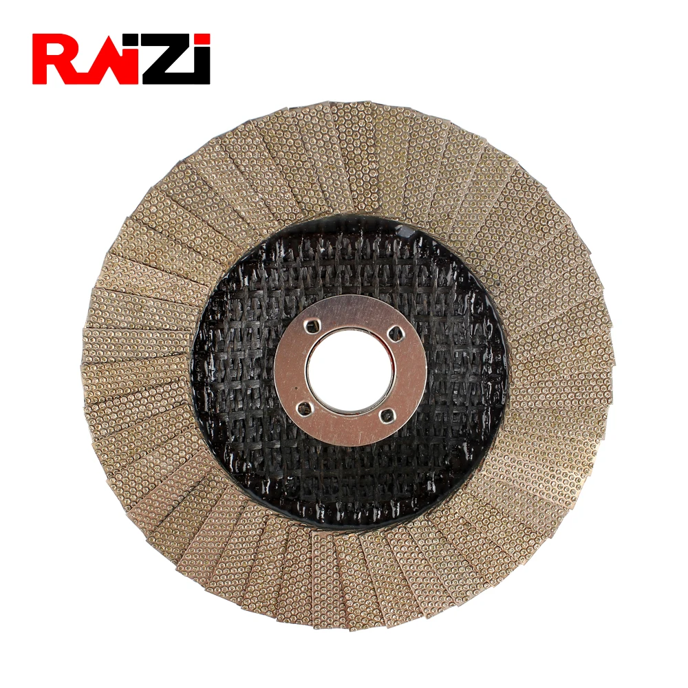 Raizi 4,5 inch Flap Cup Grinding Wheel Grit 60 Electroplated Diamond Disc For Concrete Stone Raizi 4,5 inch Flap Cup Grinding Wheel Grit 60 Electroplated Diamond Disc For Concrete Stone