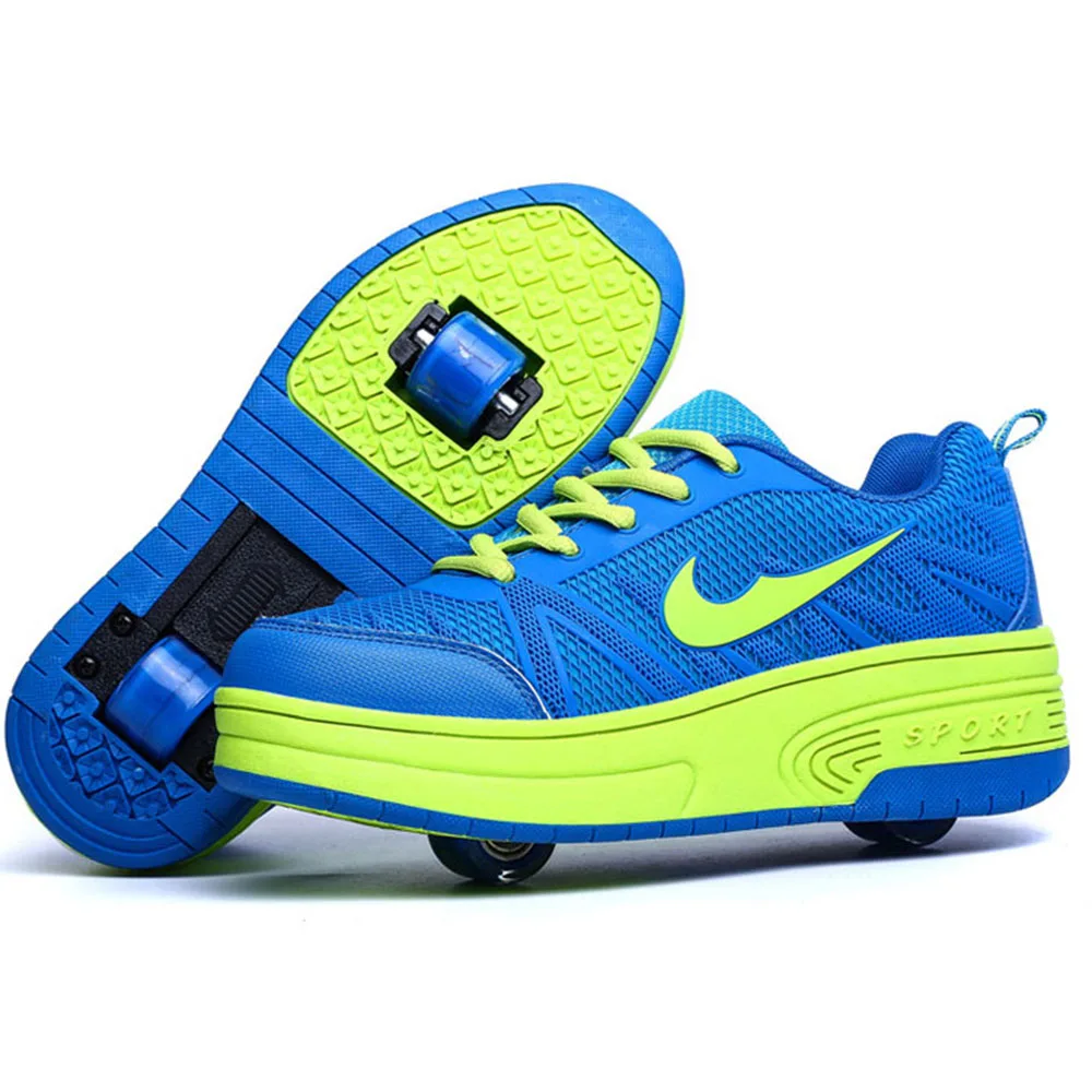 Nieuwe Kinderen Heelys Schoenen Kids Sneakers Met Twee Wielen Kinderen  Roller Skate Schoenen Voor Jongens Meisje zapatillas zapatos de  ruedas|sneaker nike|shoe patternsneaker shoes men - AliExpress