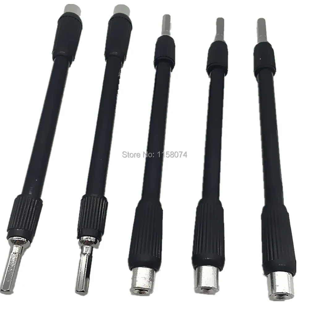 Pack of 5 Flexi Bit Holder Fit Hex Screwdriver Flexible Batch Head