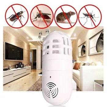 

High -Frequency Ultrasonic Soundwaves Electronic Mosquito Pest Killer Insect Trap Atomic Bug Sonic Zapper Cockroach Repeller