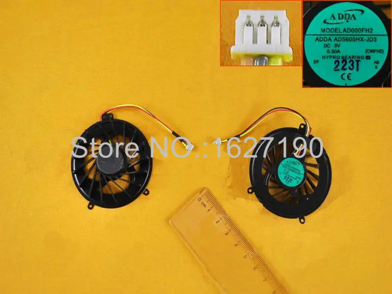 

Brand NEW Laptop Cooling Fan For Fujitsu Siemens Lifebook A530 AH530 PN:CHA5605CS-OA-FH2 AD5605HX-JD3 Repair Replacement